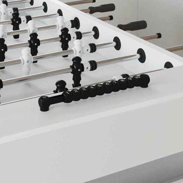 ARDEBO.de - Fußballtisch Counts 2 pcs Schwarz 30 x 2,2 x 2,9 cm Kunststoff