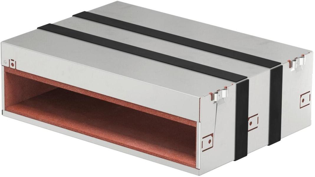 ARDEBO.de OBO Bettermann PMB 640-4 A2 Brandschutzbox, 300x423x130mm, Innenhöhe 64mm, Edelstahl rostfrei (7204012)