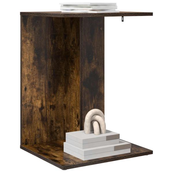 Beistelltisch Geräucherte Eiche 45 x 40 x 62,5 cm Holzwerkstoff