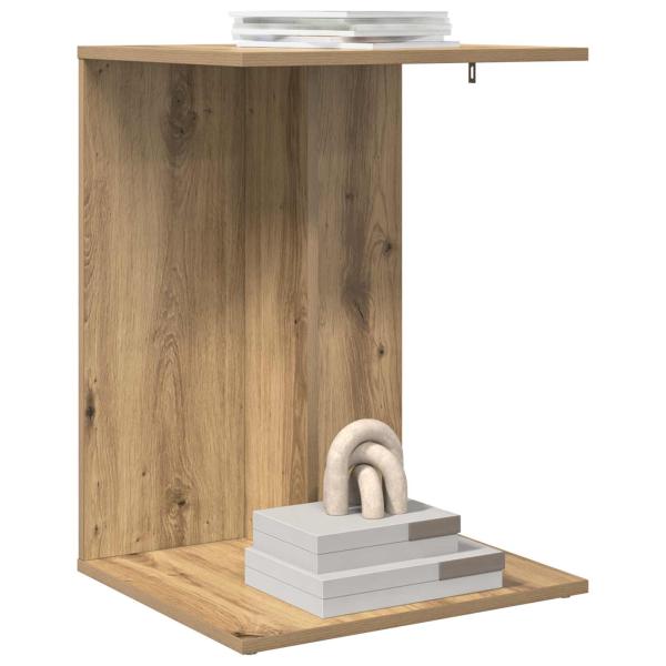 Beistelltisch Artisan-Eiche 45 x 40 x 62,5 cm Holzwerkstoff
