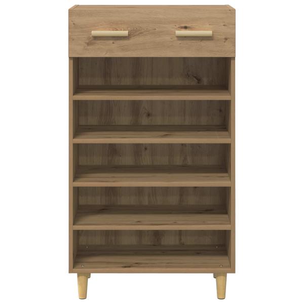 Schuhschrank Kunsthandwerk Eiche 60 x 35 x 105 cm Holzwerkstoff