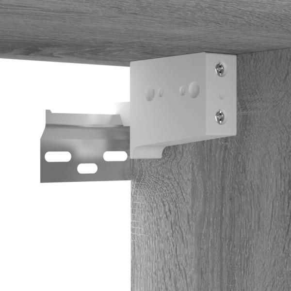 5-tlg. TV-Schrank-Set Grau Sonoma Holzwerkstoff