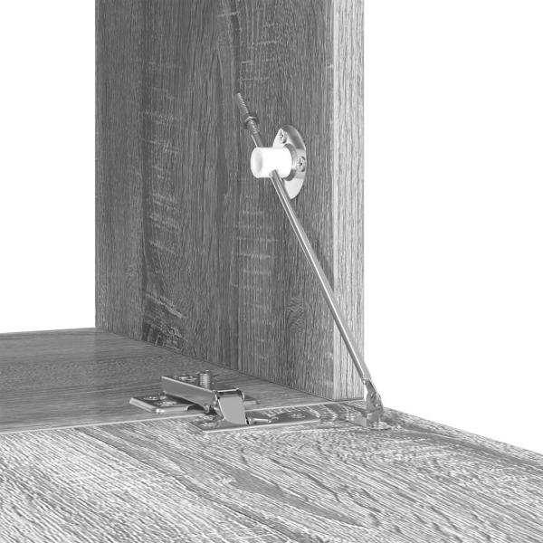 10-tlg. TV-Schrank-Set Grau Sonoma Holzwerkstoff