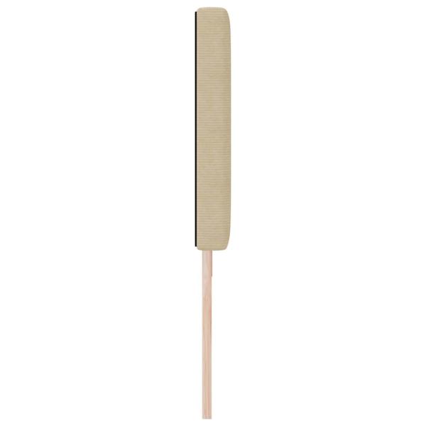 LED Kopfteil mit LED-Lichtleisten Grau-Grün 180 cm Cordstoff