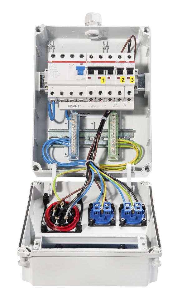 VOTHA Wandverteiler Worms Eingang M 25 oben, FI
