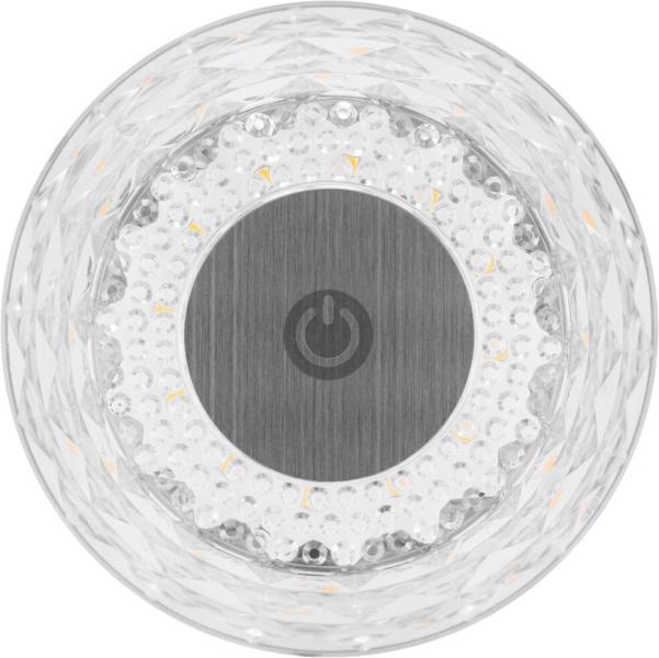 REV LED Akku Flaschenleuchte Lamprusco CRISTAL RGBW, IP54, weiß (2021001760)