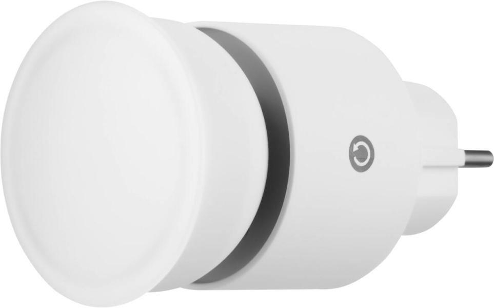 ARDEBO.de REV Steckdosenstrahler dimmbar, 10W, IP44, in 4 Stufen dimmbar 3% / 20% / 60% / 100%, weiß (2220001010)