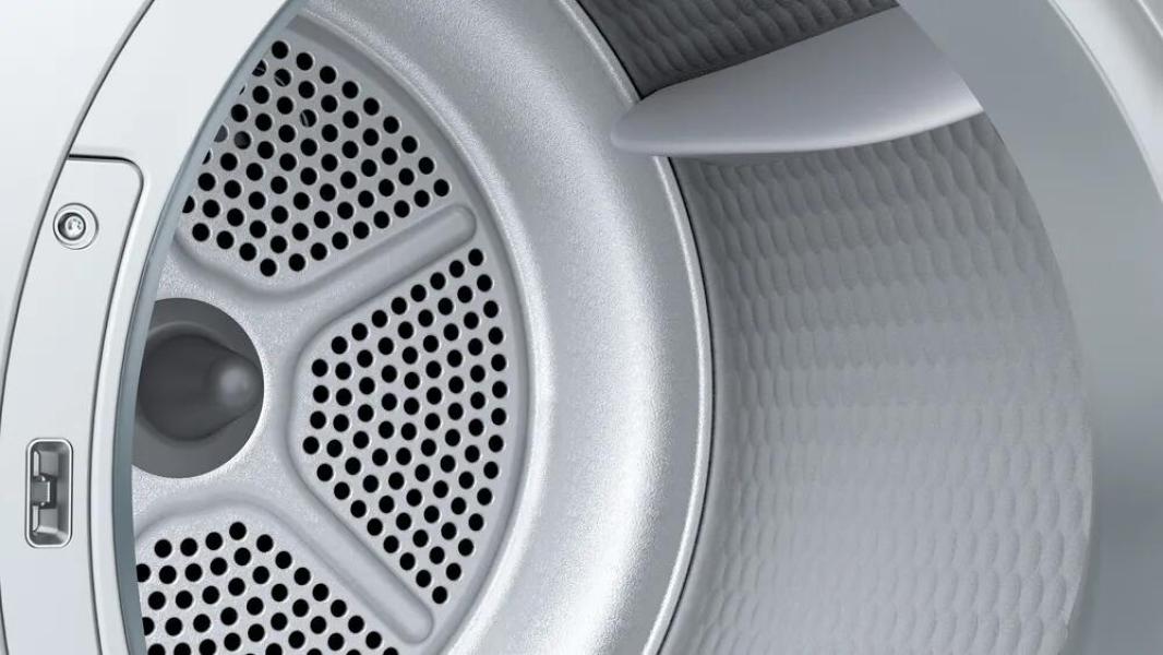 Siemens WT43N203 iQ300 8kg EEK: G Kondensationstrockner, 60 m breit, softDry-Trommelsystem, Outdoor-Programm, Knitterschutz, weiß