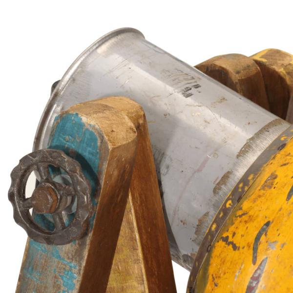 Stehlampe Mehrfarbig E27 Massivholz Mango