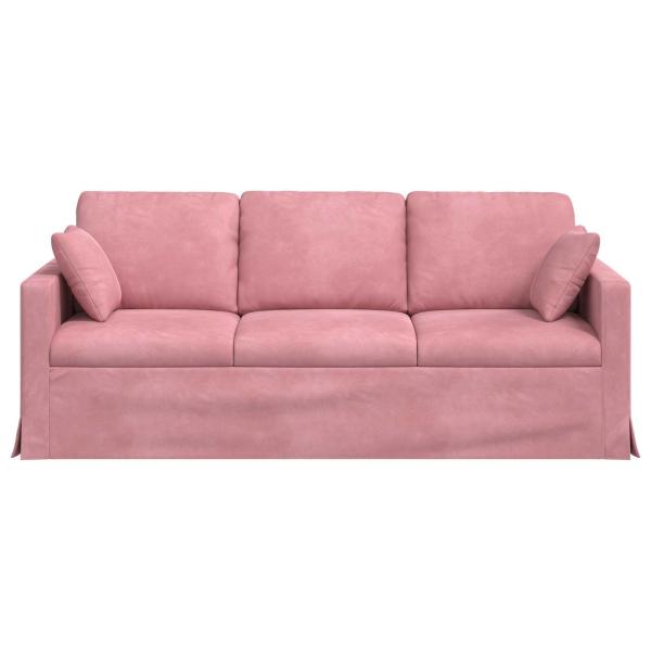 Sofa 180cm Rosa Metall