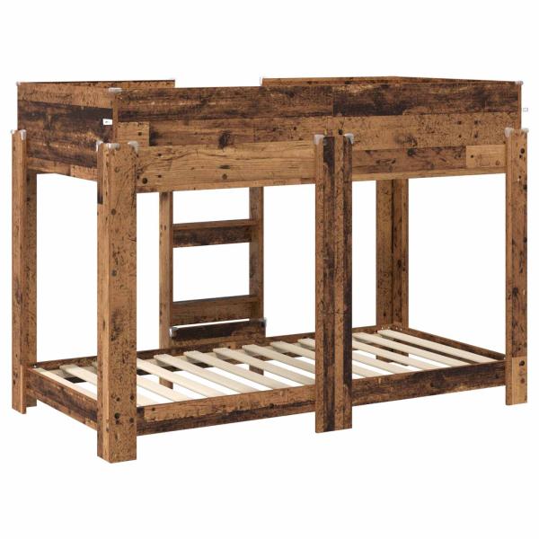 Etagenbett für Kinder Altholz 90 x 160 cm Holzwerkstoff
