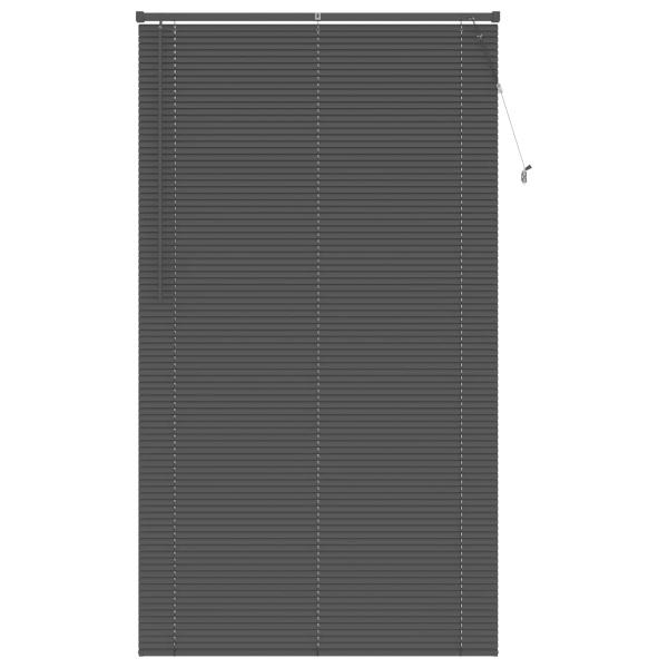 Venetianer Jalousie Verstellbar Silber Grau 213 x 120 cm PVC