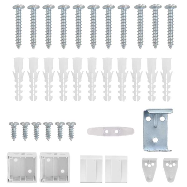 Venetianer Jalousie Verstellbar Weiß 150 x 110 cm PVC