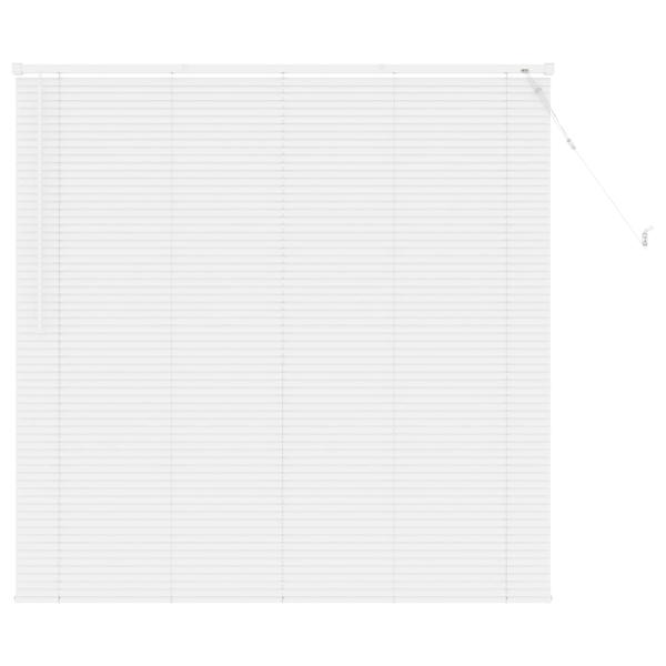 Venetianer Jalousie Verstellbar Weiß 150 x 150 cm PVC