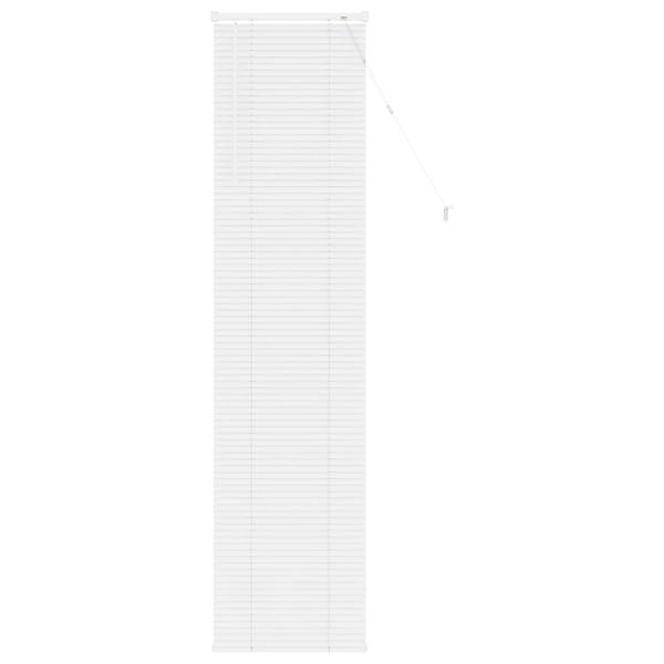 Venezianische Jalousie Weiß 213 x 60 cm 25 mm PVC