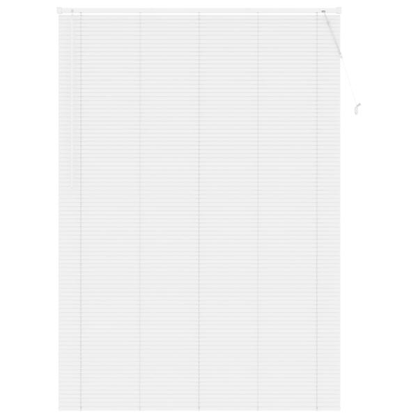 Venetianer Jalousie Verstellbar Weiß 213 x 140 cm PVC