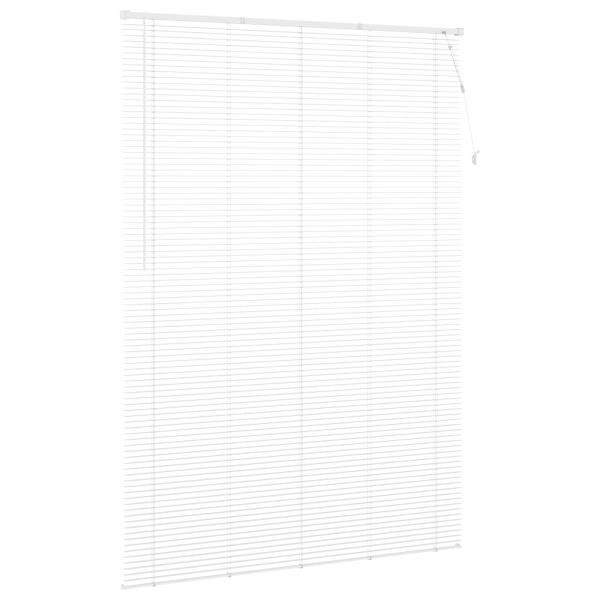 Venetianer Jalousie Verstellbar Weiß 213 x 150 cm PVC