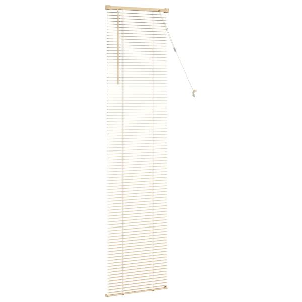 Venetianer Jalousie Hellbraun mit Muster 213 x 60 cm PVC