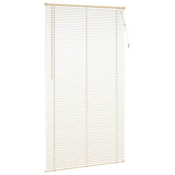 Venetianer Jalousie Hellbraun mit Muster 213 x 120 cm PVC