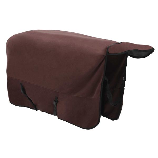 Pferdedecke Volles Dunkelbraun Polyester