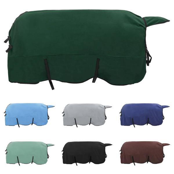 ARDEBO.de - Pferdedecke Dunkelgrün Polyester