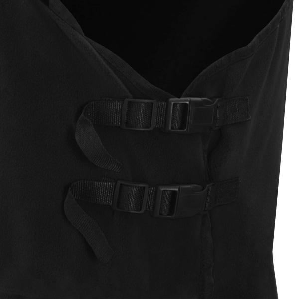 Pferdedecke Schwarz Polyester