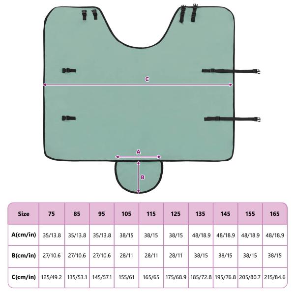 Pferdedecke Sondergrün Polyester