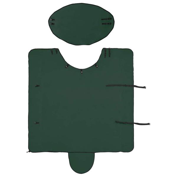 Pferdedecke Dunkelgrün Polyester