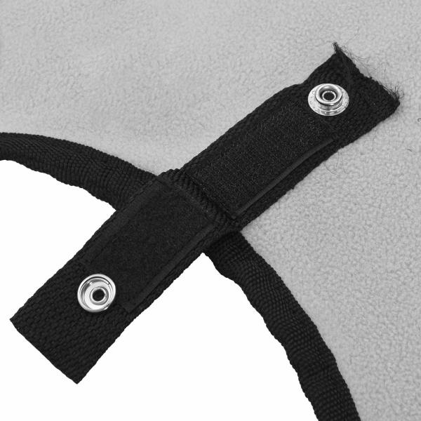 Pferdedecke Hellgrau und Rosa Polyester