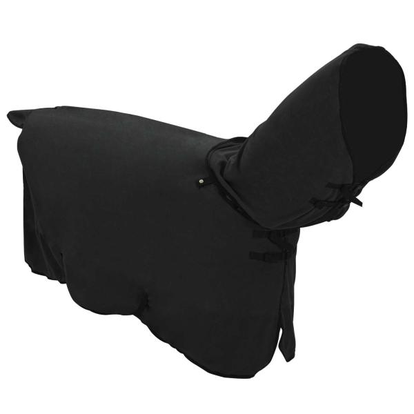 ARDEBO.de - Pferdedecke Schwarz Polyester