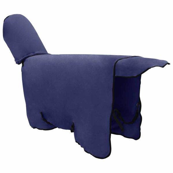ARDEBO.de - Pferdedecke Marineblau Polyester