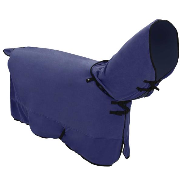 Pferdedecke Marineblau Polyester