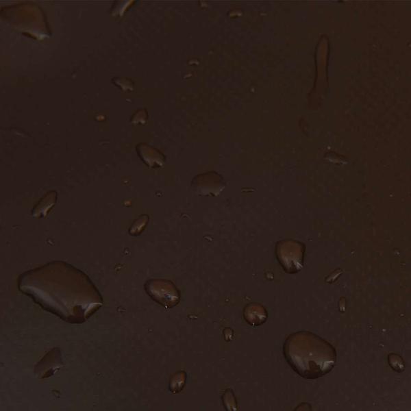 Plane 650g / m² Braun 6 x 8 m Canvas mit PVC-Beschichtung