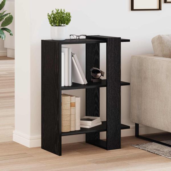 Bücherregal 2 Ebenen 52 x 25 x 71,5 cm Holzwerkstoff