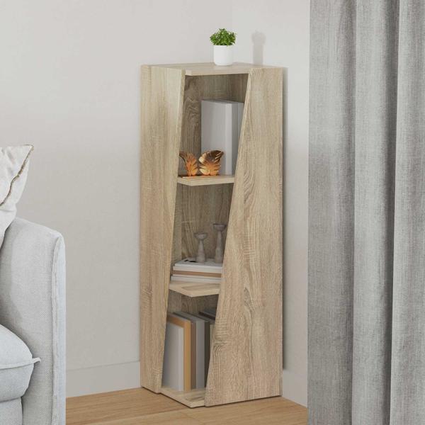 ARDEBO.de - Seitenregal Sonoma-Eiche 33 x 32 x 100,5 cm Holzwerkstoff