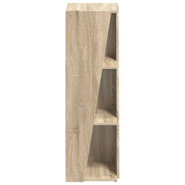 Seitenregal Sonoma-Eiche 33 x 32 x 100,5 cm Holzwerkstoff