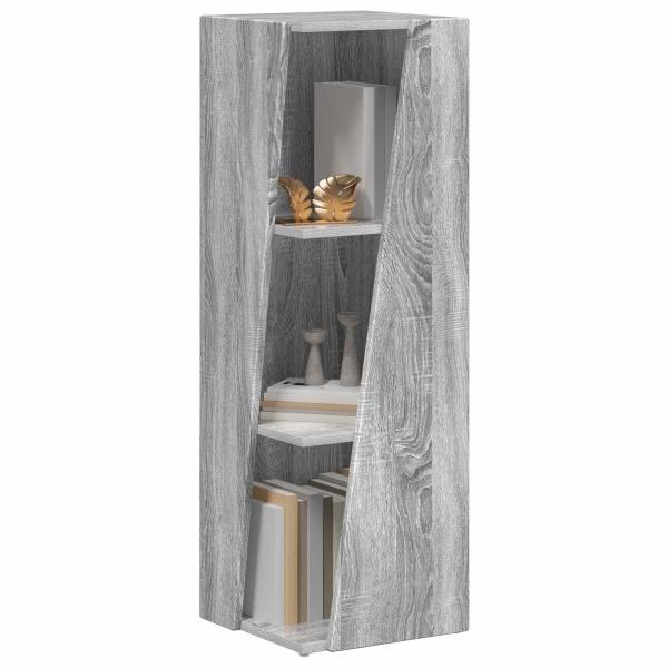 Seitenregal Graues Sonoma 33 x 32 x 100,5 cm Holzwerkstoff