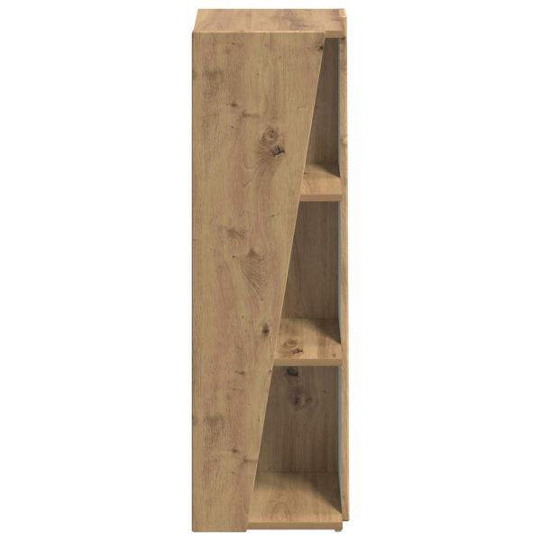 Seitenregal Artisan-Eiche 33 x 32 x 100,5 cm Holzwerkstoff