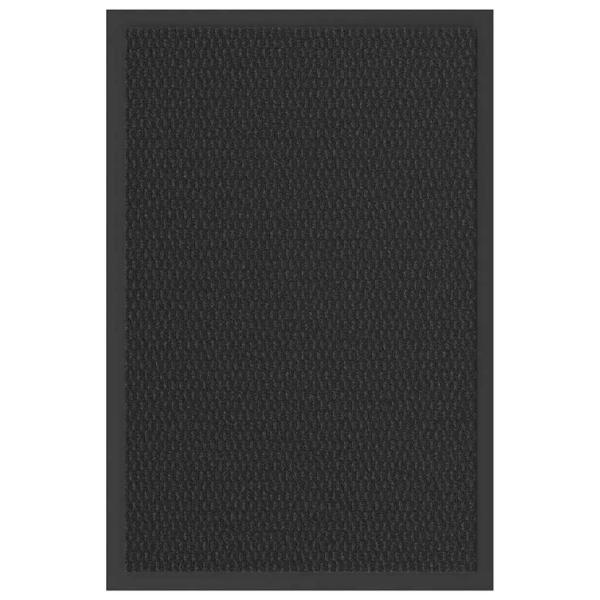 ARDEBO.de - Fußmatte Schwarz 40x60 cm