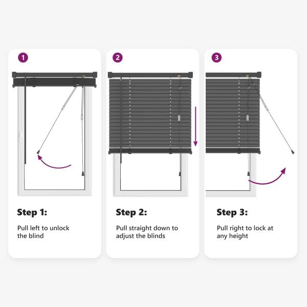 Venetianer Jalousie Verstellbar Silber Grau 213 x 130 cm PVC