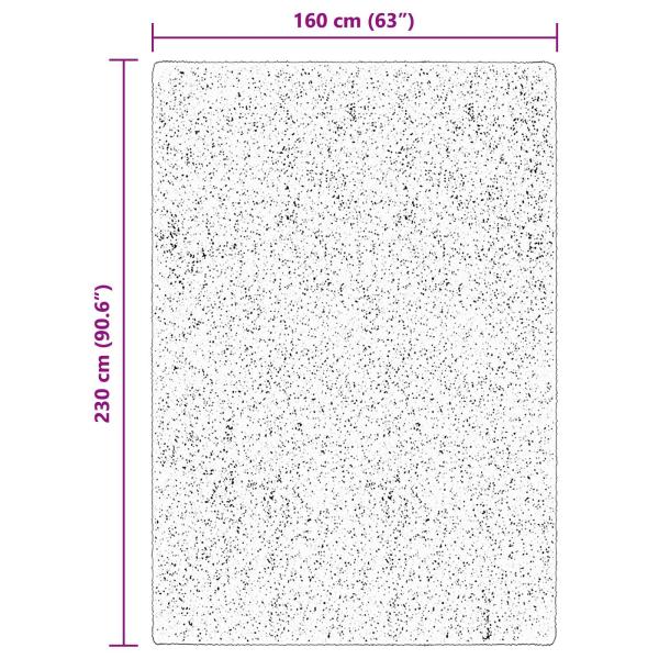 Bereichsteppiche HUARTE Braun 230 x 160 cm Polyester