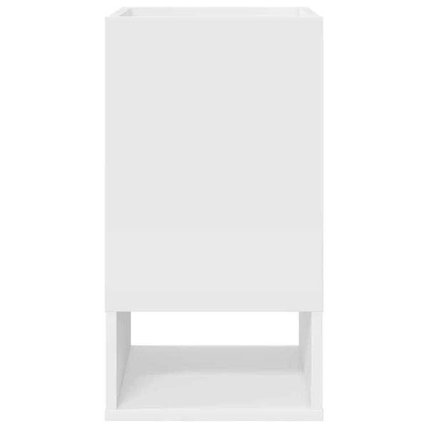 Beistelltisch 2 pcs Weiß 30 x 30 x 56 cm Holzwerkstoff