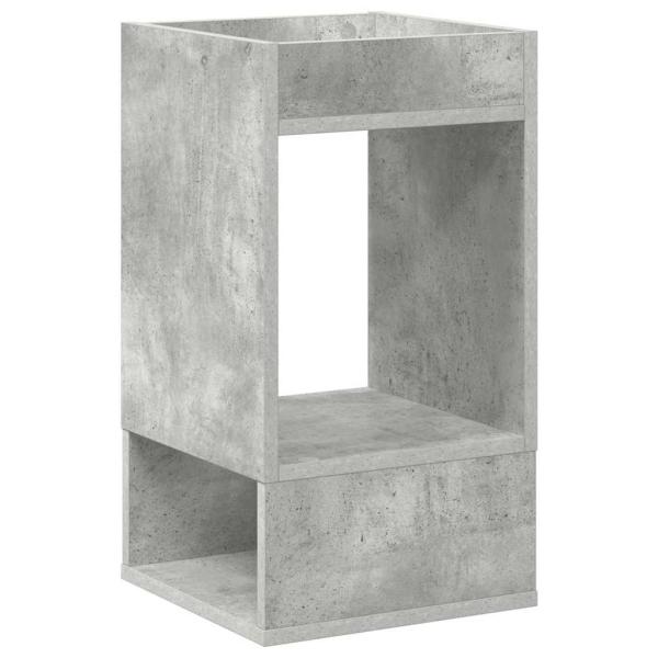Beistelltisch Beton Grau 30 x 30 x 56 cm Holzwerkstoff
