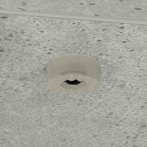 Beistelltisch 2 pcs Beton Grau 30 x 30 x 56 cm Holzwerkstoff