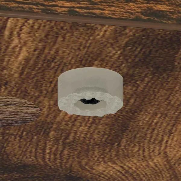 Beistelltisch Geräucherte Eiche 30 x 30 x 56 cm Holzwerkstoff