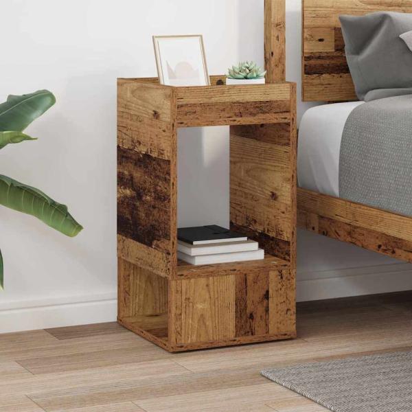 Beistelltisch Altholz 30 x 30 x 56 cm Holzwerkstoff