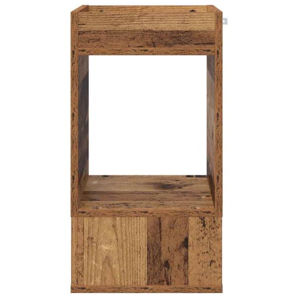Beistelltisch Altholz 30 x 30 x 56 cm Holzwerkstoff