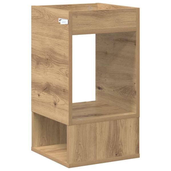 Beistelltisch 2 pcs Artisan-Eiche 30 x 30 x 56 cm Holzwerkstoff