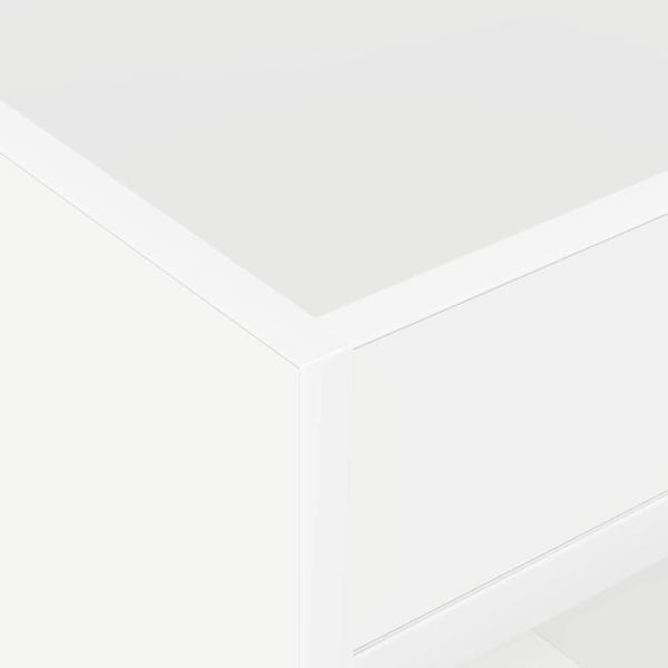 Beistelltisch 2 pcs Weiß 40 x 40 x 56 cm Holzwerkstoff