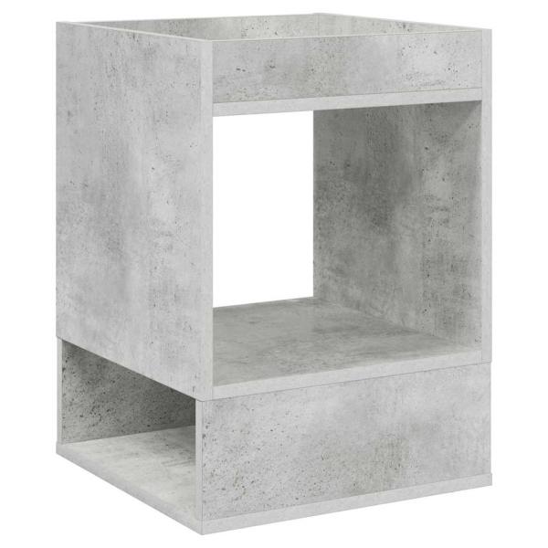 Beistelltisch Beton Grau 40 x 40 x 56 cm Holzwerkstoff